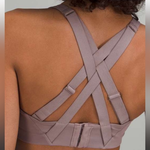 lululemon athletica Other - LULULEMON ENERGY BRA HIGH SUPPORT LUNAR ROCK COLOR SIZE 36D NWT